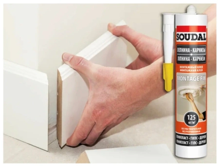 КЛЕЙ CLEAR FIX 12*280МЛ ПРОЗРАЧНЫЙ SOUDAL